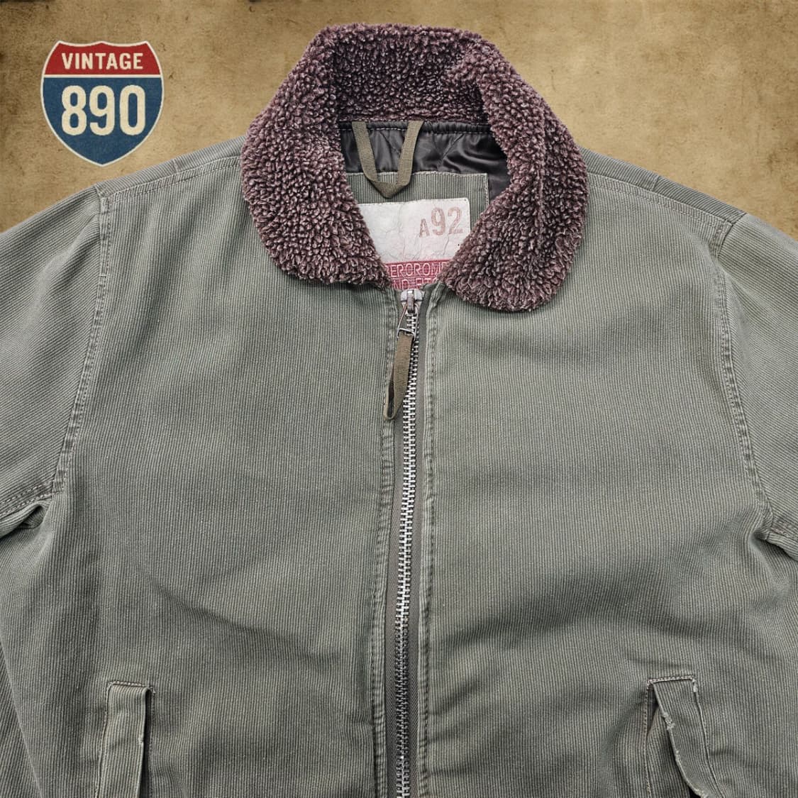 [M] Abercrombie VTG 아베크롬비 N-1 덱 자켓 상품이미지2