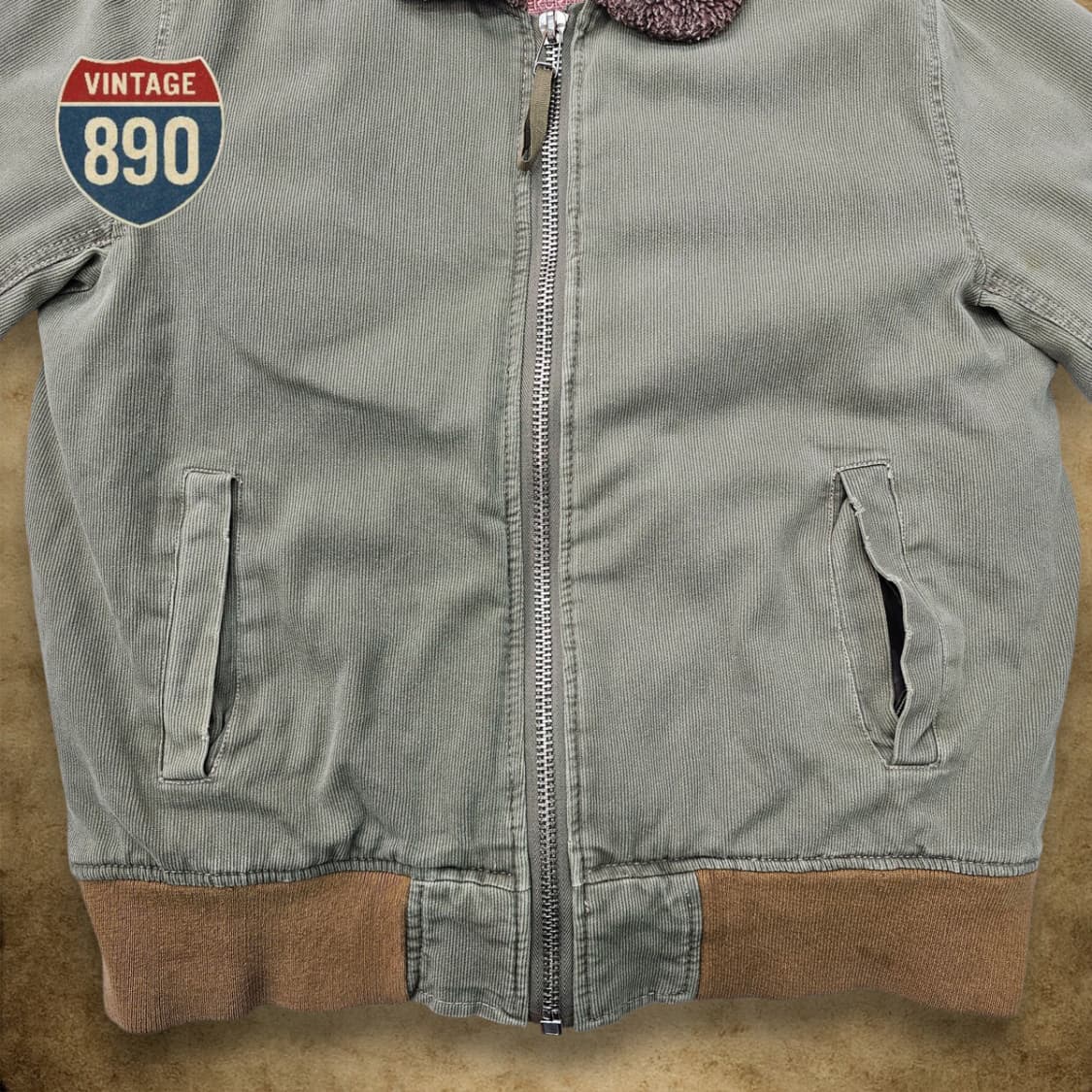 [M] Abercrombie VTG 아베크롬비 N-1 덱 자켓 상품이미지3