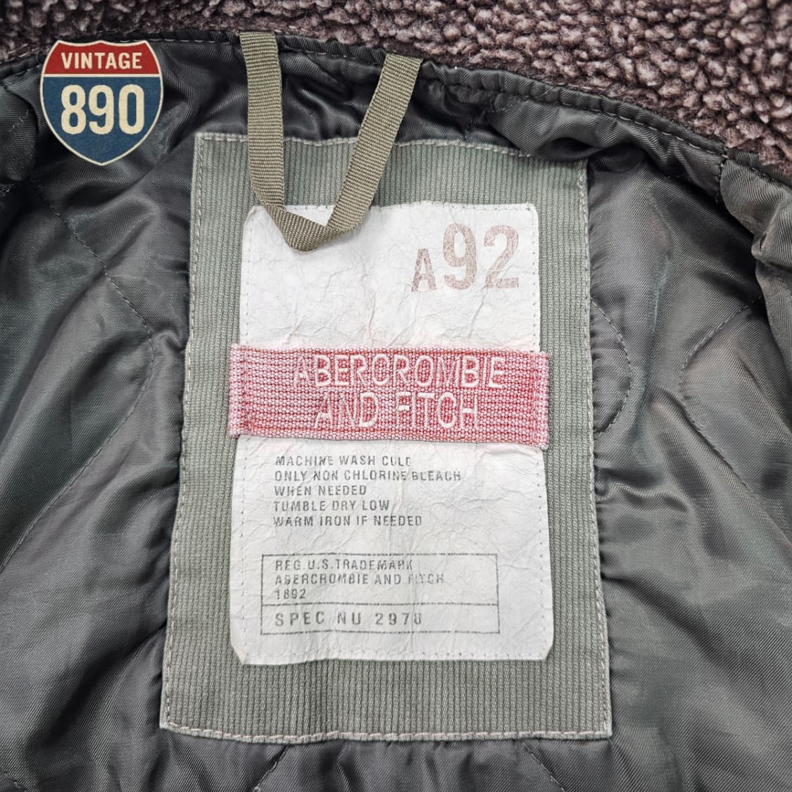 [M] Abercrombie VTG 아베크롬비 N-1 덱 자켓 상품이미지6