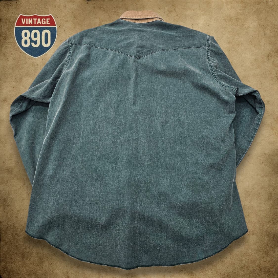 [110] Wrangler 랭글러 USA 90s 데님 웨스턴 셔츠 상품이미지7