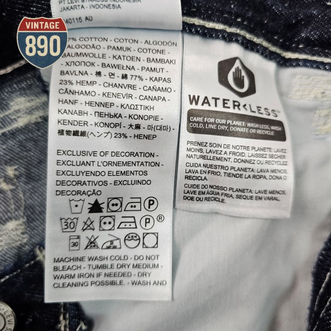 [27] Levi's 리바이스 RED 루즈 스트레이트 데님 청바지 상품이미지5