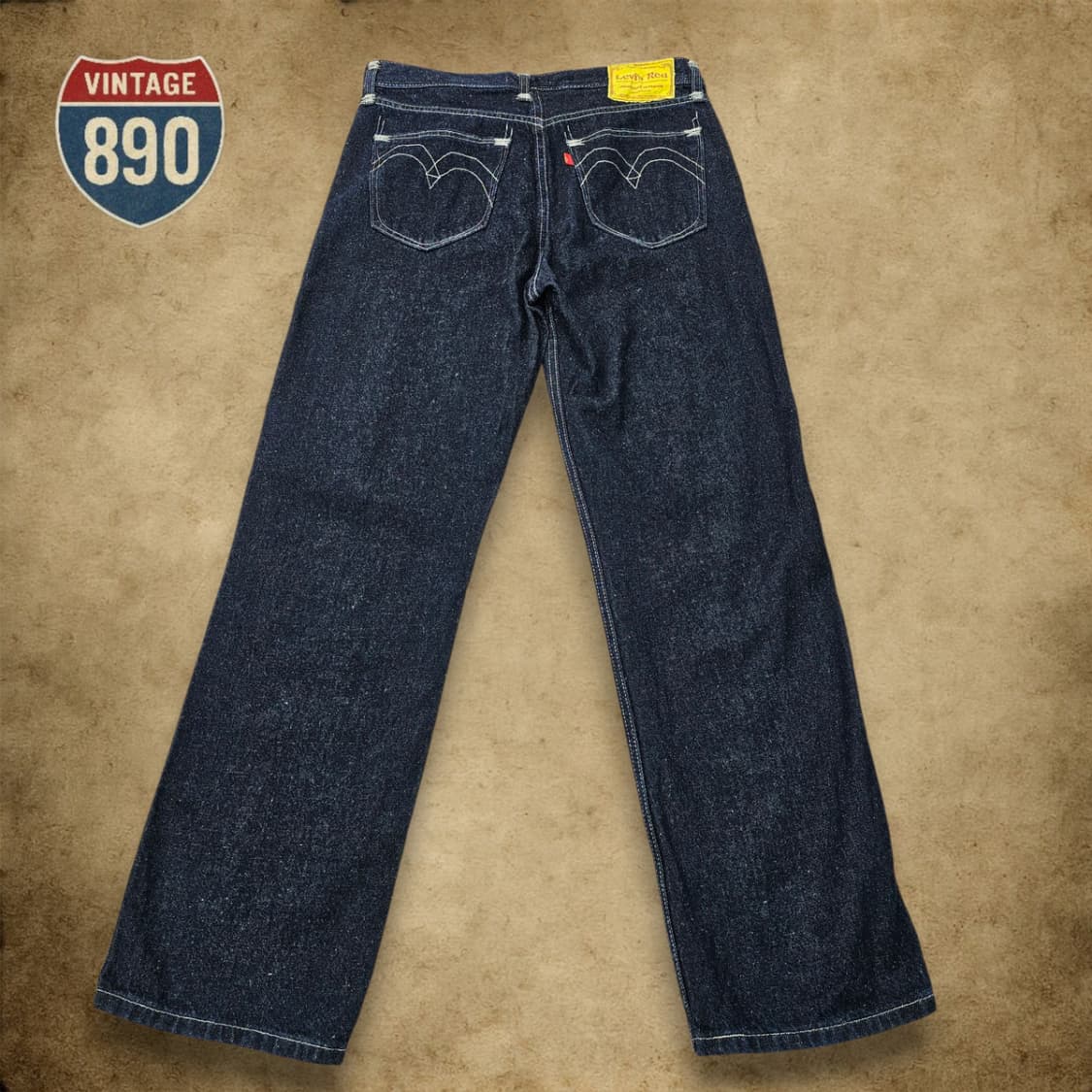 [27] Levi's 리바이스 RED 루즈 스트레이트 데님 청바지 상품이미지6