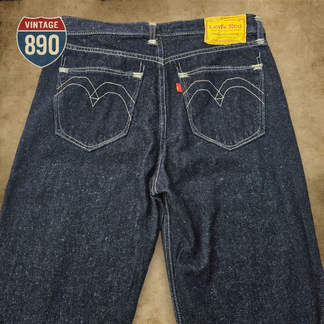 [27] Levi's 리바이스 RED 루즈 스트레이트 데님 청바지 상품이미지7