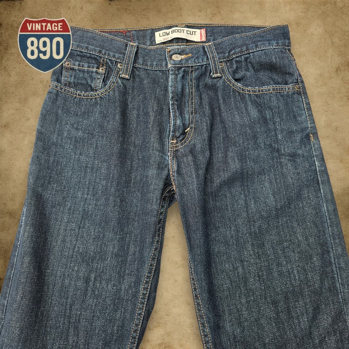 [30] Levi's 리바이스 527 로우 부츠컷 데님 청바지 상품이미지2