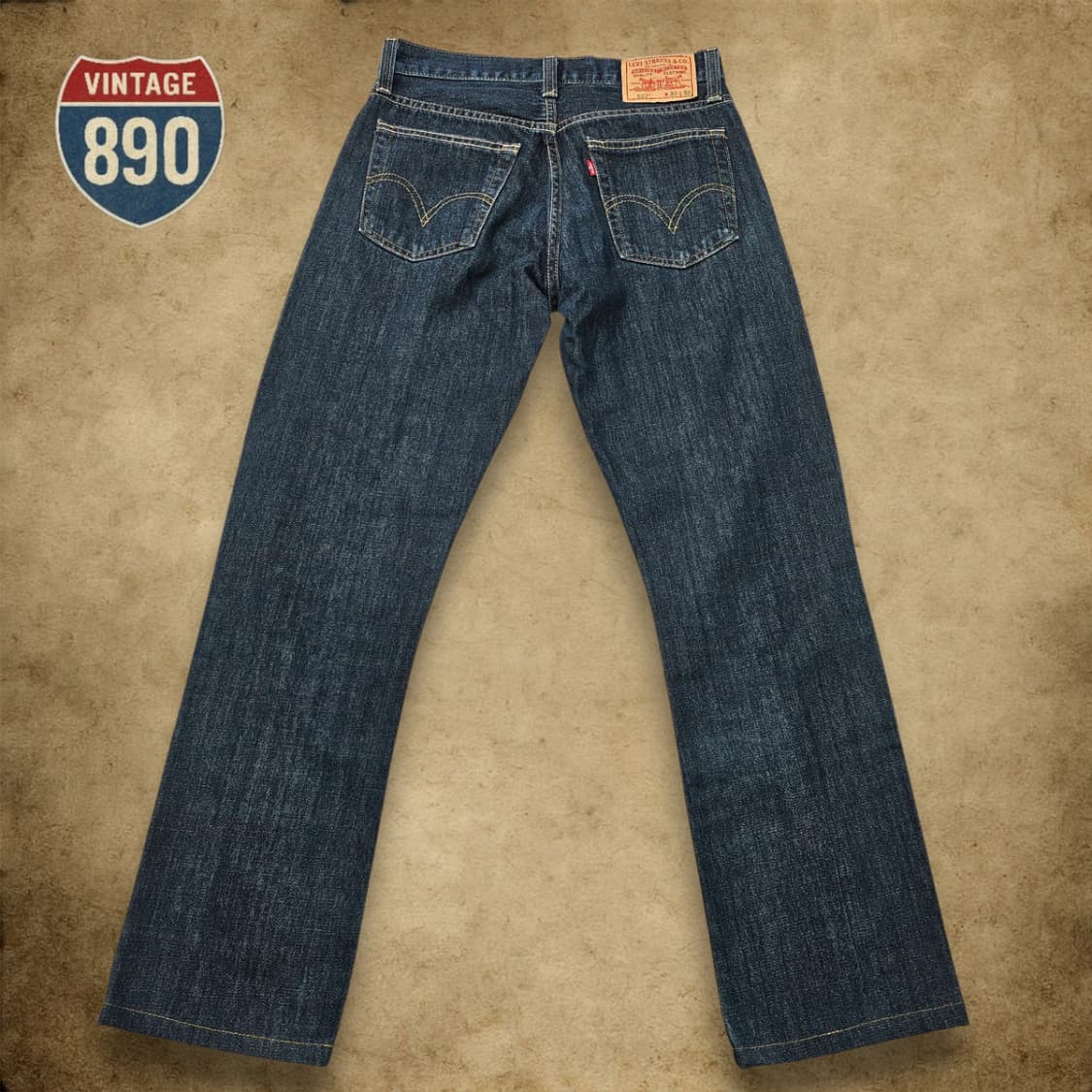 [30] Levi's 리바이스 527 로우 부츠컷 데님 청바지 상품이미지6