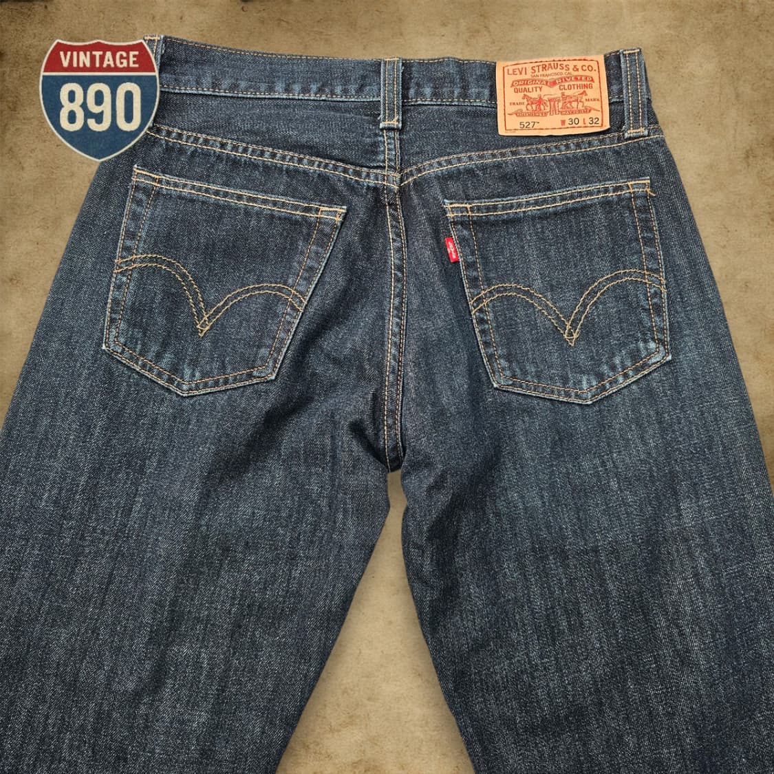 [30] Levi's 리바이스 527 로우 부츠컷 데님 청바지 상품이미지7