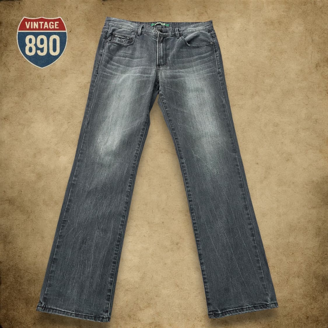 [32] LACOSTE 라코스테 그레이 데님 청바지 상품이미지1