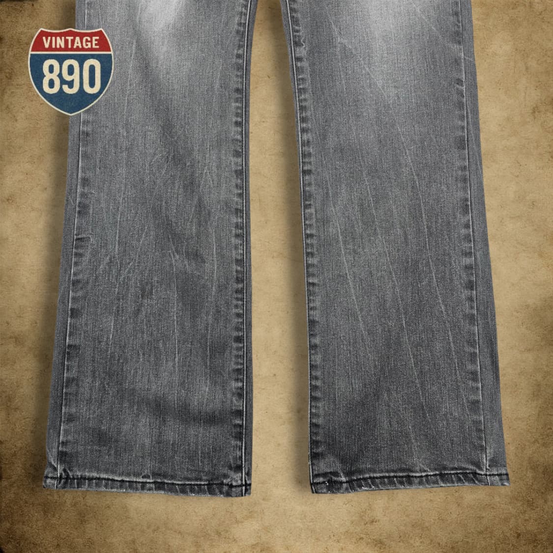 [32] LACOSTE 라코스테 그레이 데님 청바지 상품이미지3