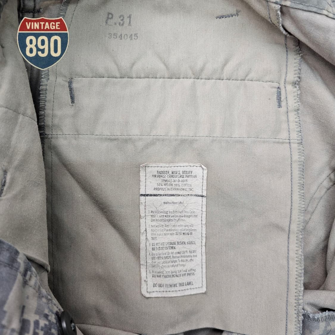 [38] US AIR FORCE ABU 미 공군 전투복 하의 상품이미지6