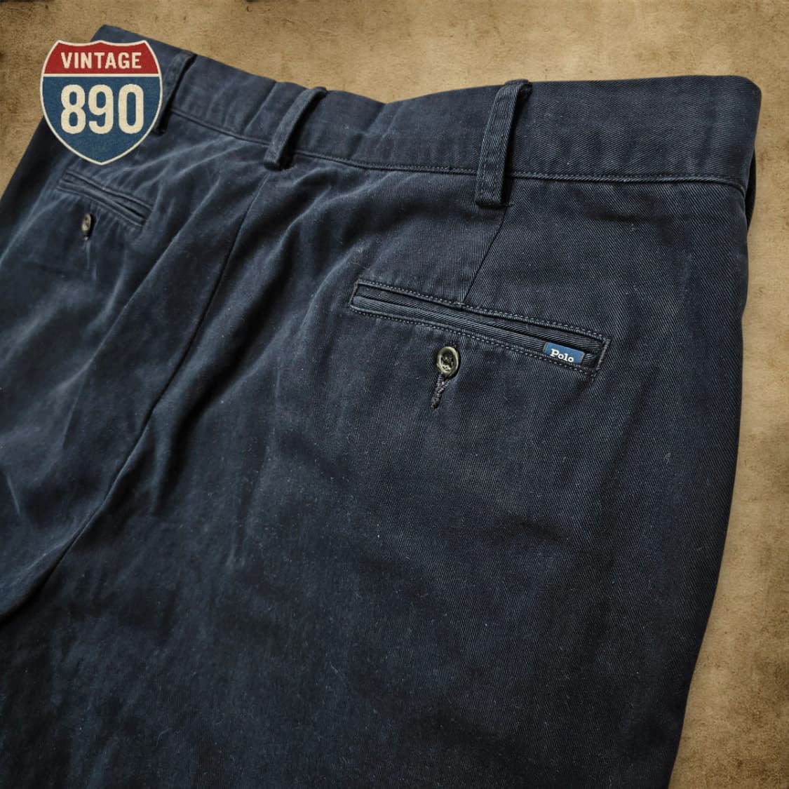 [36] POLO Ralph Lauren 폴로 랄프로렌 치노 팬츠 네이비 상품이미지10