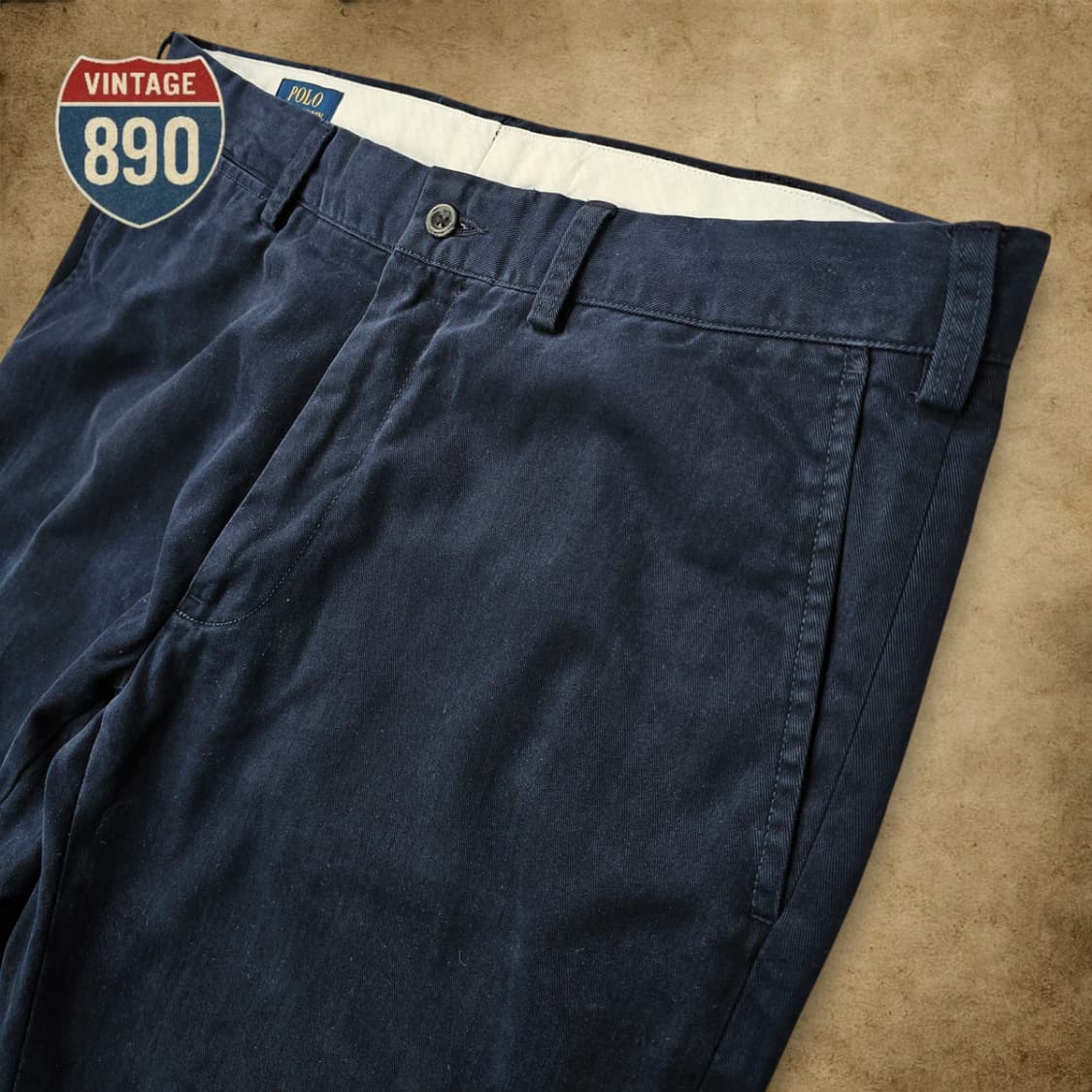 [36] POLO Ralph Lauren 폴로 랄프로렌 치노 팬츠 네이비 상품이미지4