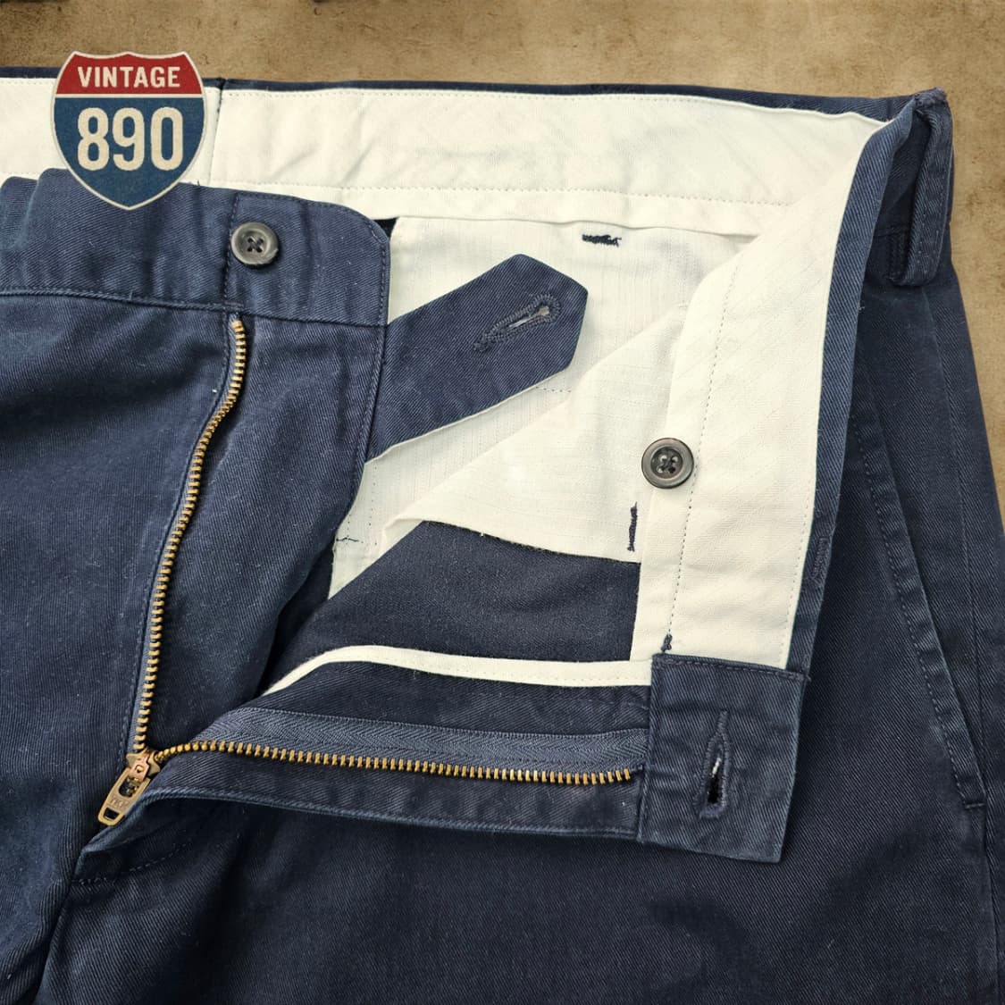 [36] POLO Ralph Lauren 폴로 랄프로렌 치노 팬츠 네이비 상품이미지5