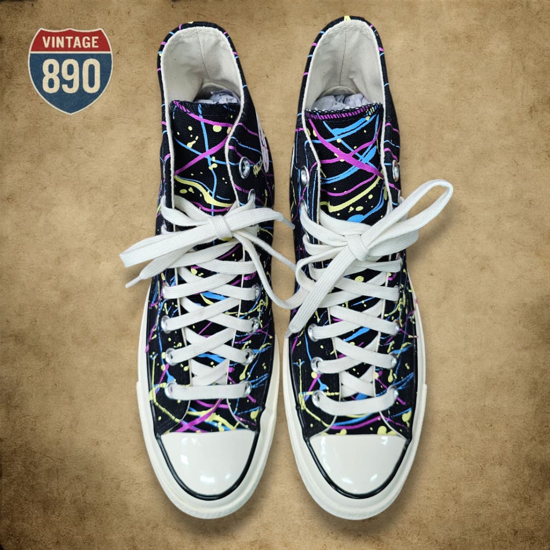 [260] CONVERSE 컨버스 척70 하이 페인트 스플레터 상품이미지4