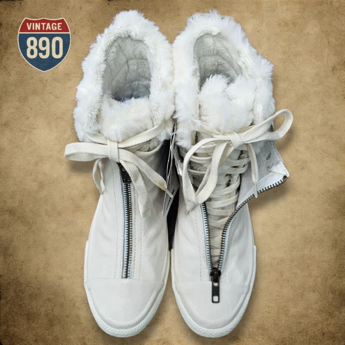 [230] CONVERSE 컨버스 올스타 하이 퍼 레더 부츠 상품이미지4