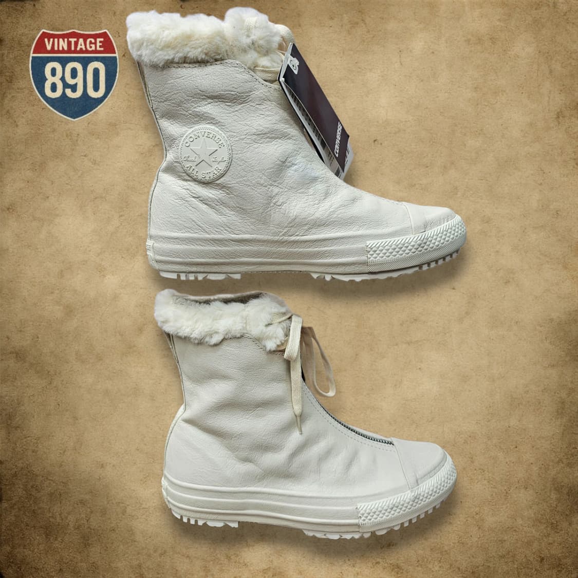 [230] CONVERSE 컨버스 올스타 하이 퍼 레더 부츠 상품이미지6