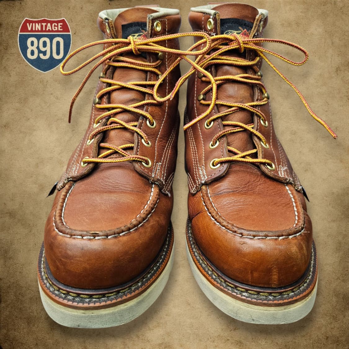 [8반] Thorogood 쏘로굿 6인치 아메리칸 목토 웨지 부츠 상품이미지2