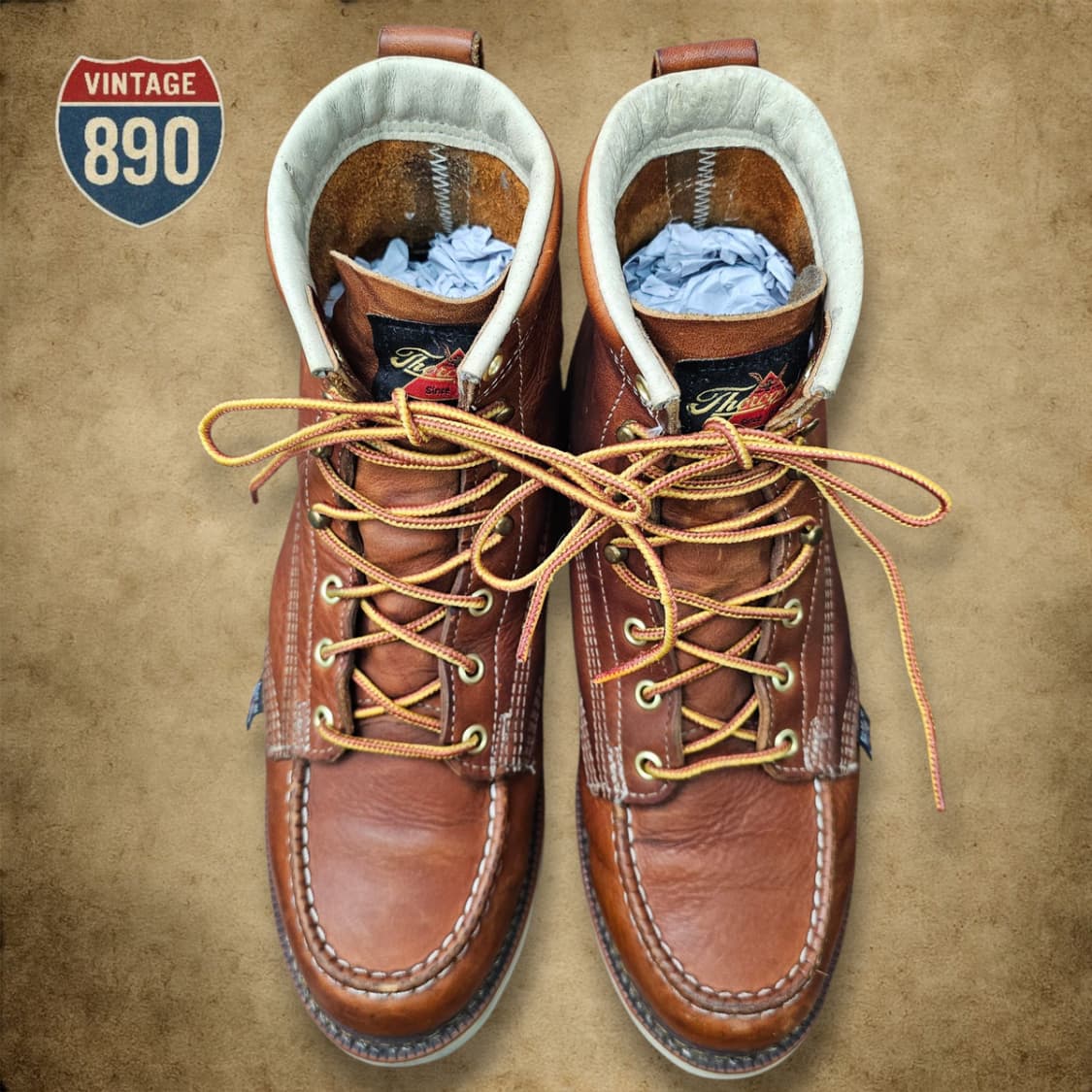 [8반] Thorogood 쏘로굿 6인치 아메리칸 목토 웨지 부츠 상품이미지4