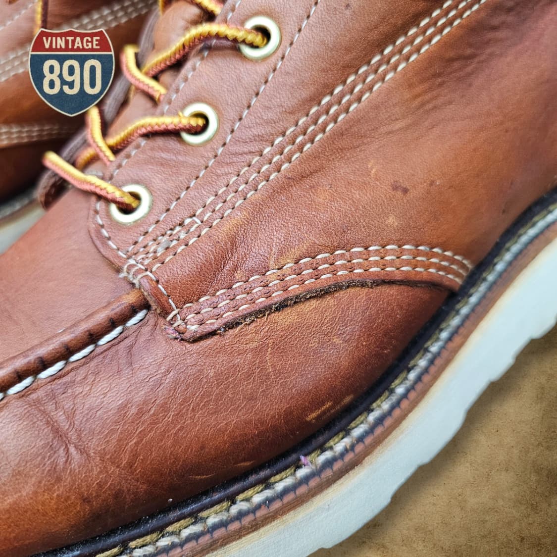 [9] Thorogood 쏘로굿 6인치 아메리칸 목토 웨지 부츠 상품이미지7