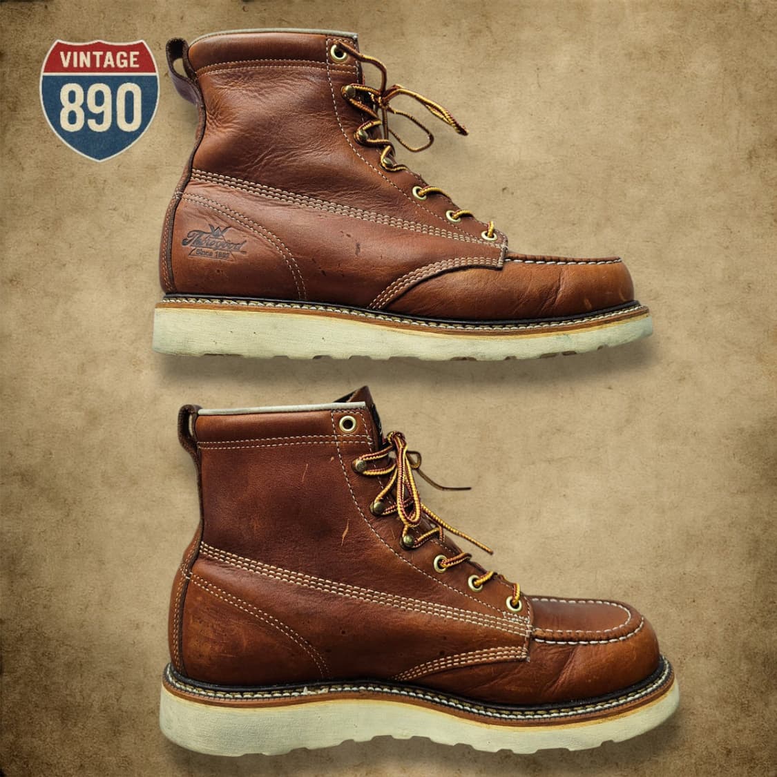 [9] Thorogood 쏘로굿 6인치 아메리칸 목토 웨지 부츠 상품이미지8