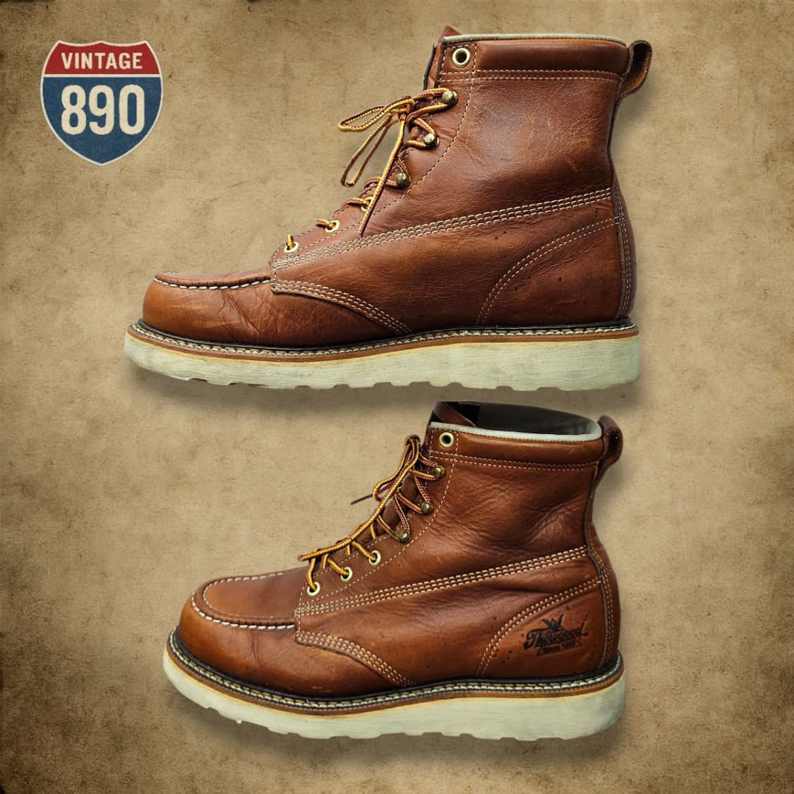 [9] Thorogood 쏘로굿 6인치 아메리칸 목토 웨지 부츠 상품이미지9