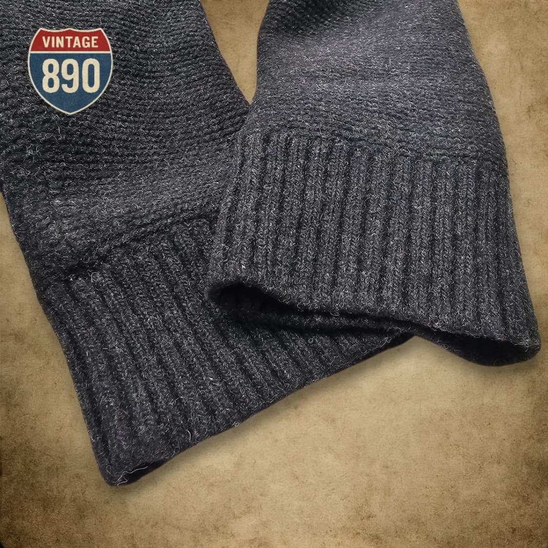 [105] series 시리즈 니트 패치 구스다운 점퍼 상품이미지4