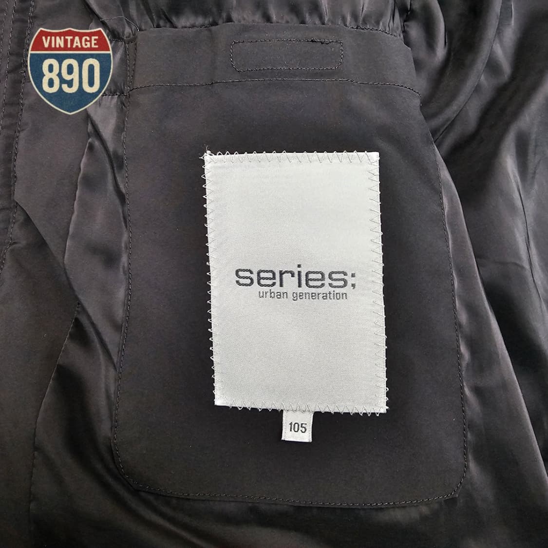 [105] series 시리즈 니트 패치 구스다운 점퍼 상품이미지6