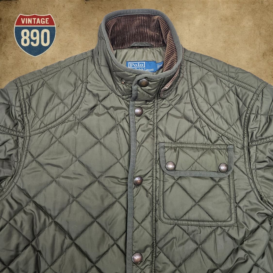 [M] POLO Ralph Lauren 폴로 랄프로렌 누빔 패딩 점퍼 상품이미지2