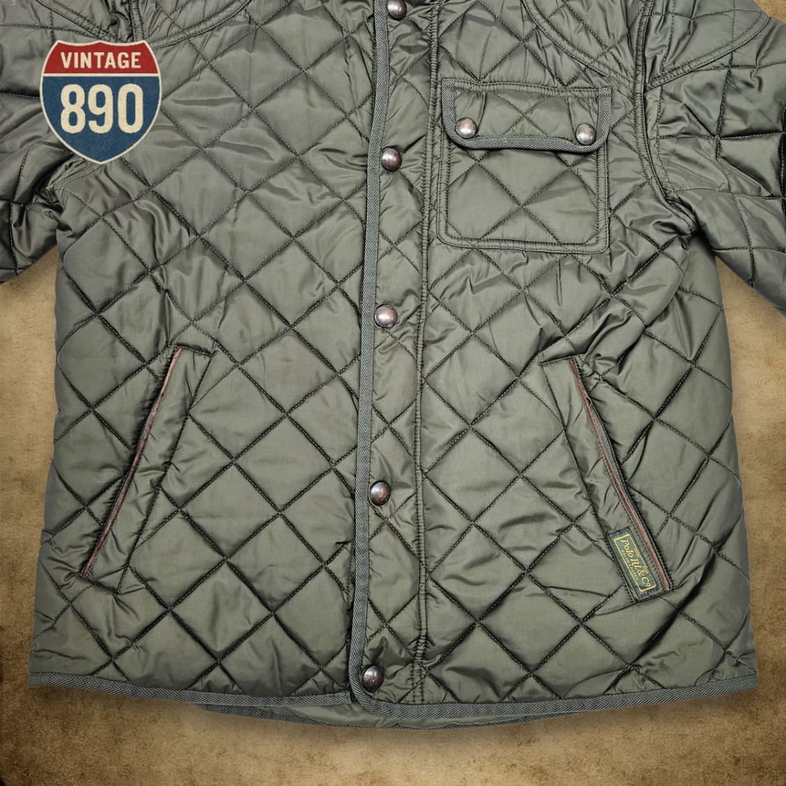 [M] POLO Ralph Lauren 폴로 랄프로렌 누빔 패딩 점퍼 상품이미지3