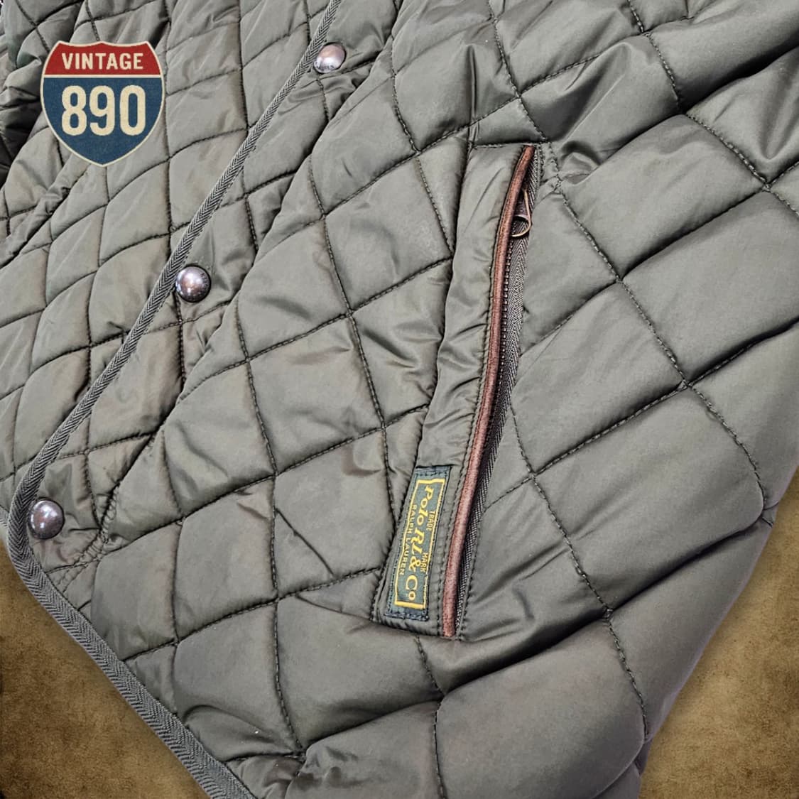 [M] POLO Ralph Lauren 폴로 랄프로렌 누빔 패딩 점퍼 상품이미지4