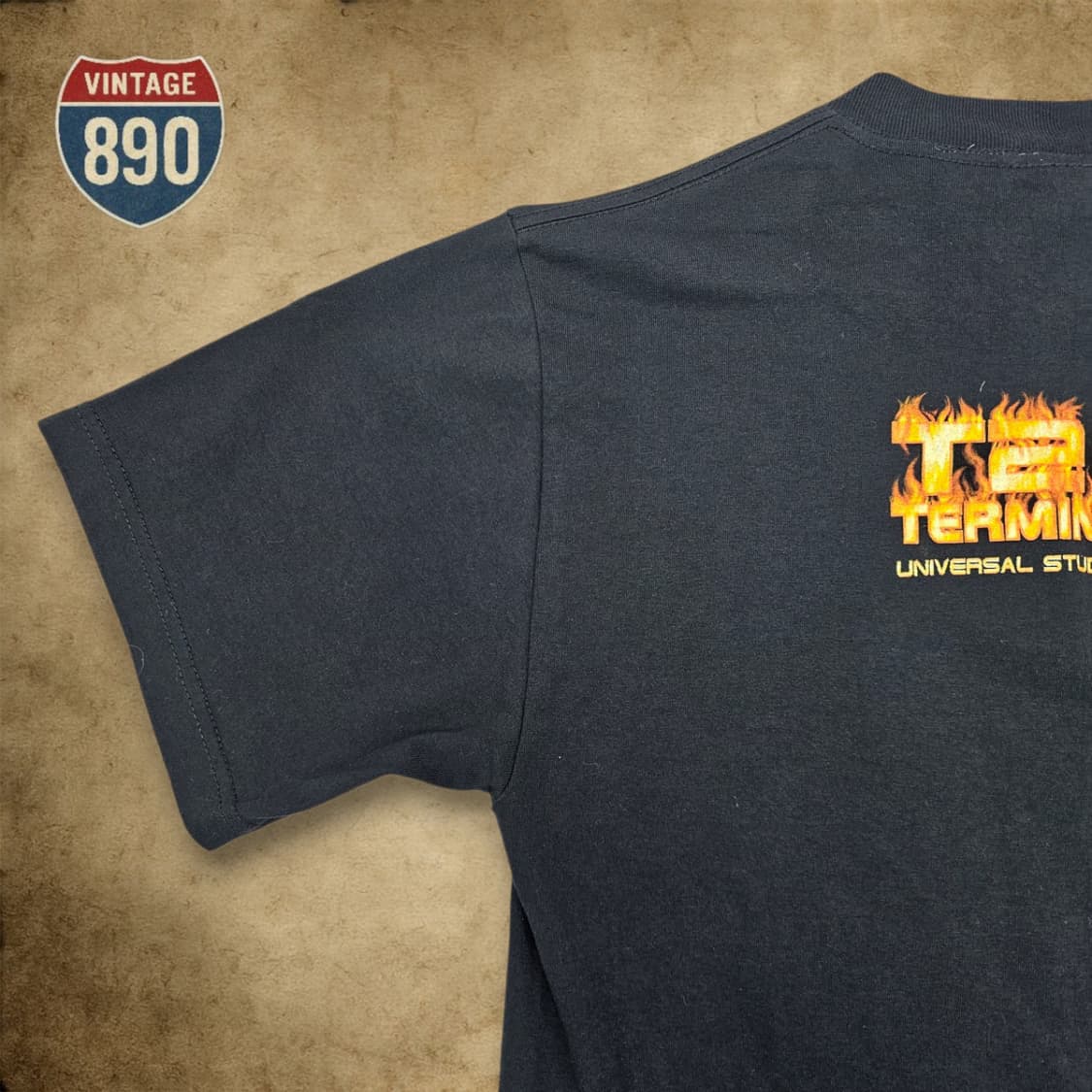 [M] UNIVERSAL 유니버설 VTG 90s 터미네이터 프로모 티셔츠 상품이미지10