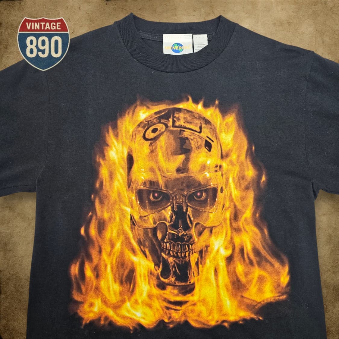 [M] UNIVERSAL 유니버설 VTG 90s 터미네이터 프로모 티셔츠 상품이미지2