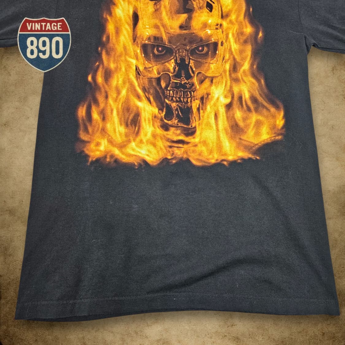 [M] UNIVERSAL 유니버설 VTG 90s 터미네이터 프로모 티셔츠 상품이미지3