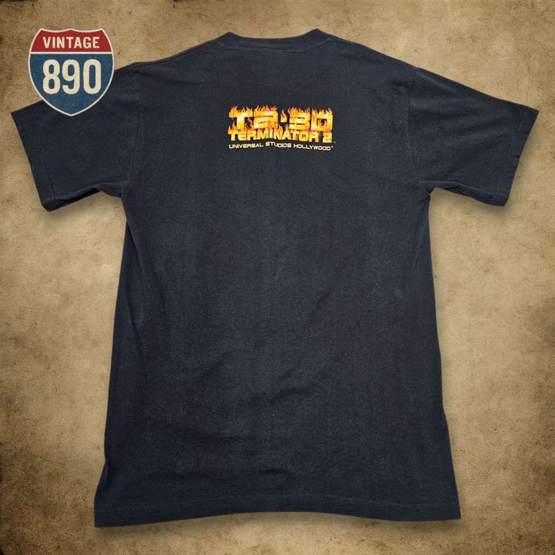 [M] UNIVERSAL 유니버설 VTG 90s 터미네이터 프로모 티셔츠 상품이미지7