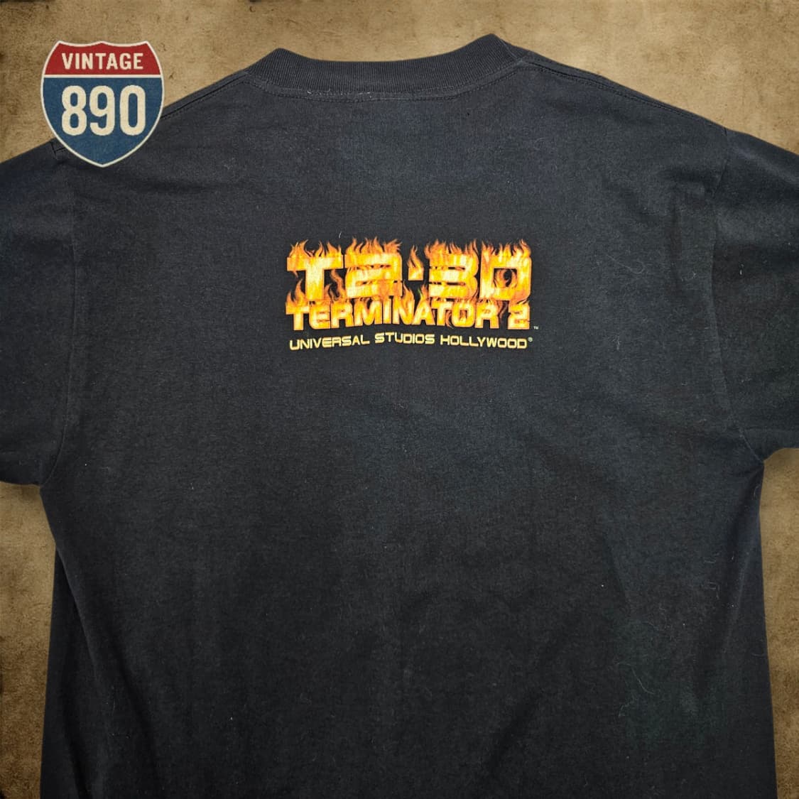 [M] UNIVERSAL 유니버설 VTG 90s 터미네이터 프로모 티셔츠 상품이미지8