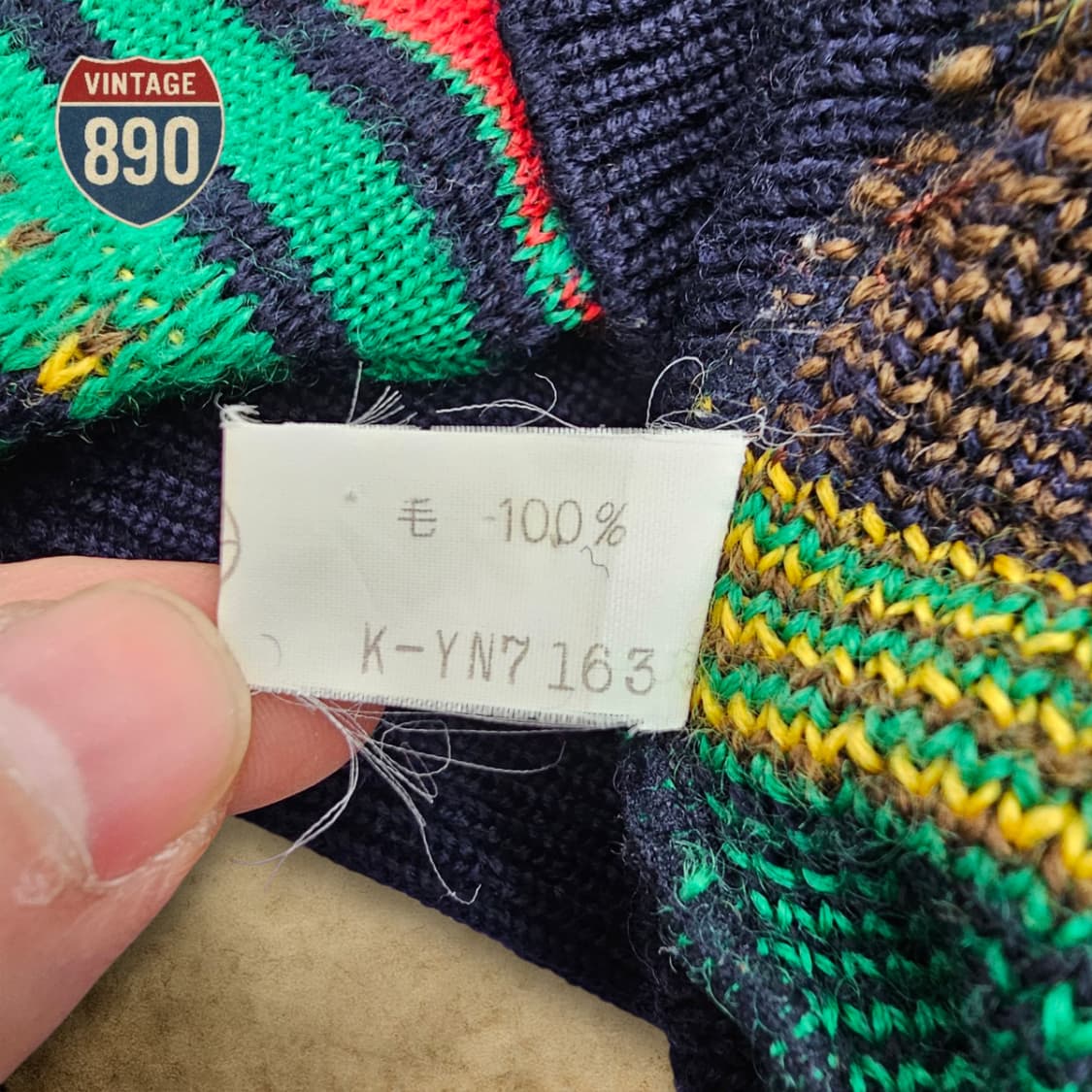 [F] ANDRE LUCIANO 안드레 루치아노 VTG 90s 가디건 상품이미지8