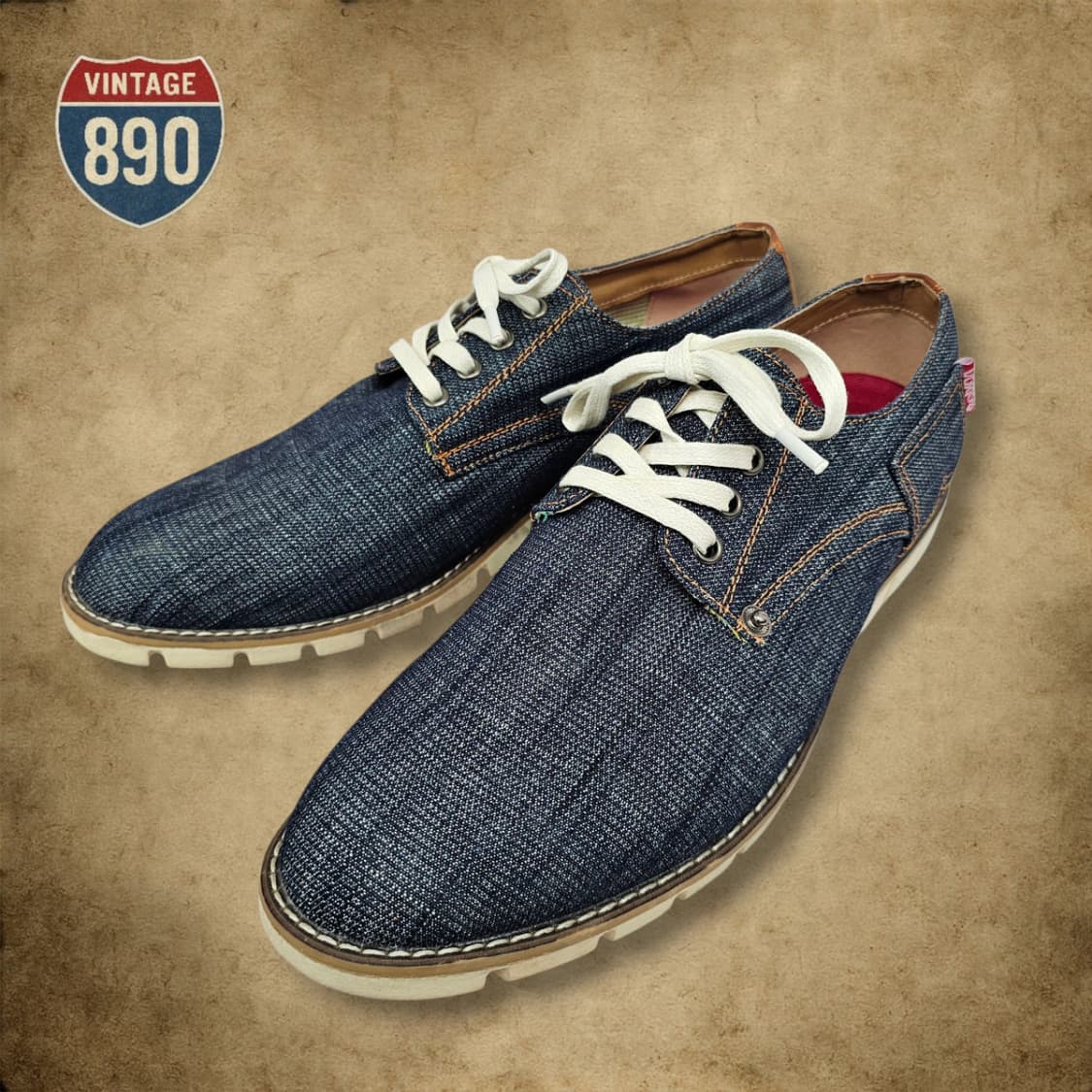 [270] BOBSON 밥슨 데님 옥스포드 로퍼 상품이미지1