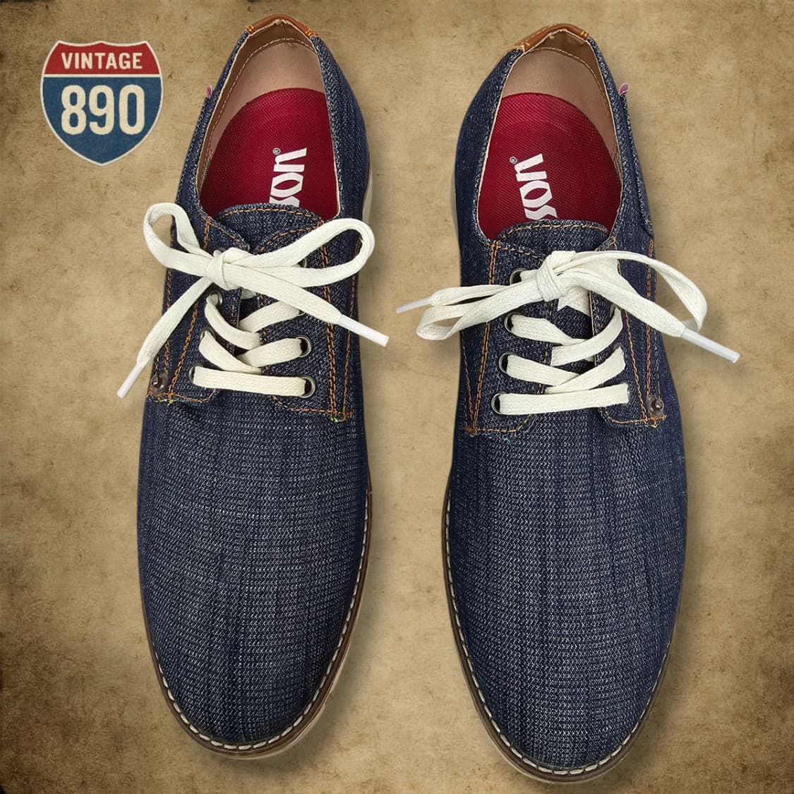 [270] BOBSON 밥슨 데님 옥스포드 로퍼 상품이미지2