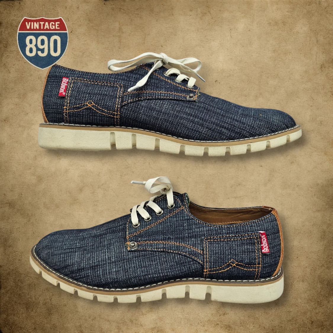 [270] BOBSON 밥슨 데님 옥스포드 로퍼 상품이미지3