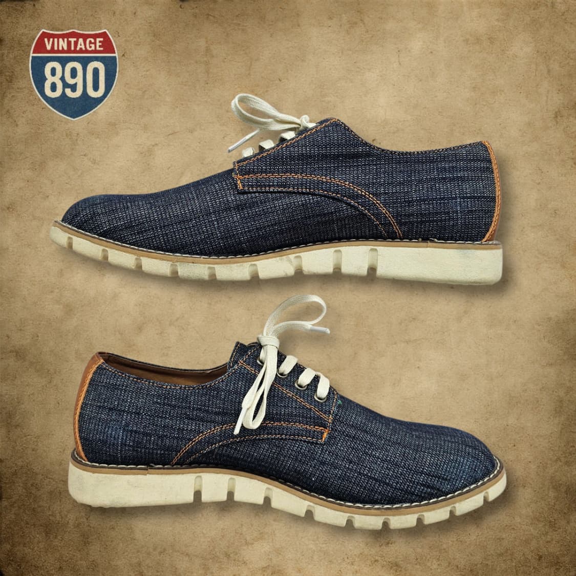 [270] BOBSON 밥슨 데님 옥스포드 로퍼 상품이미지4