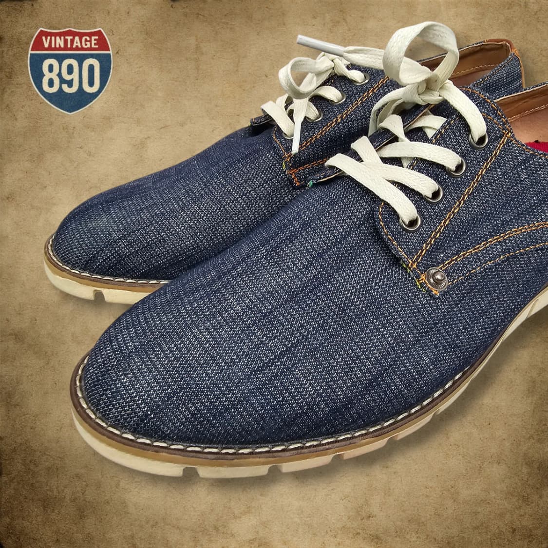 [270] BOBSON 밥슨 데님 옥스포드 로퍼 상품이미지6