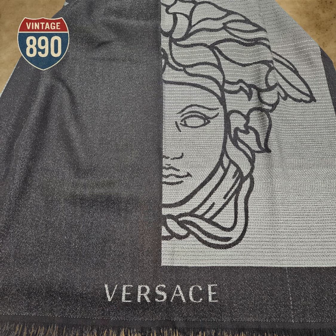 VERSACE 베르사체 메두사 울 머플러 상품이미지2