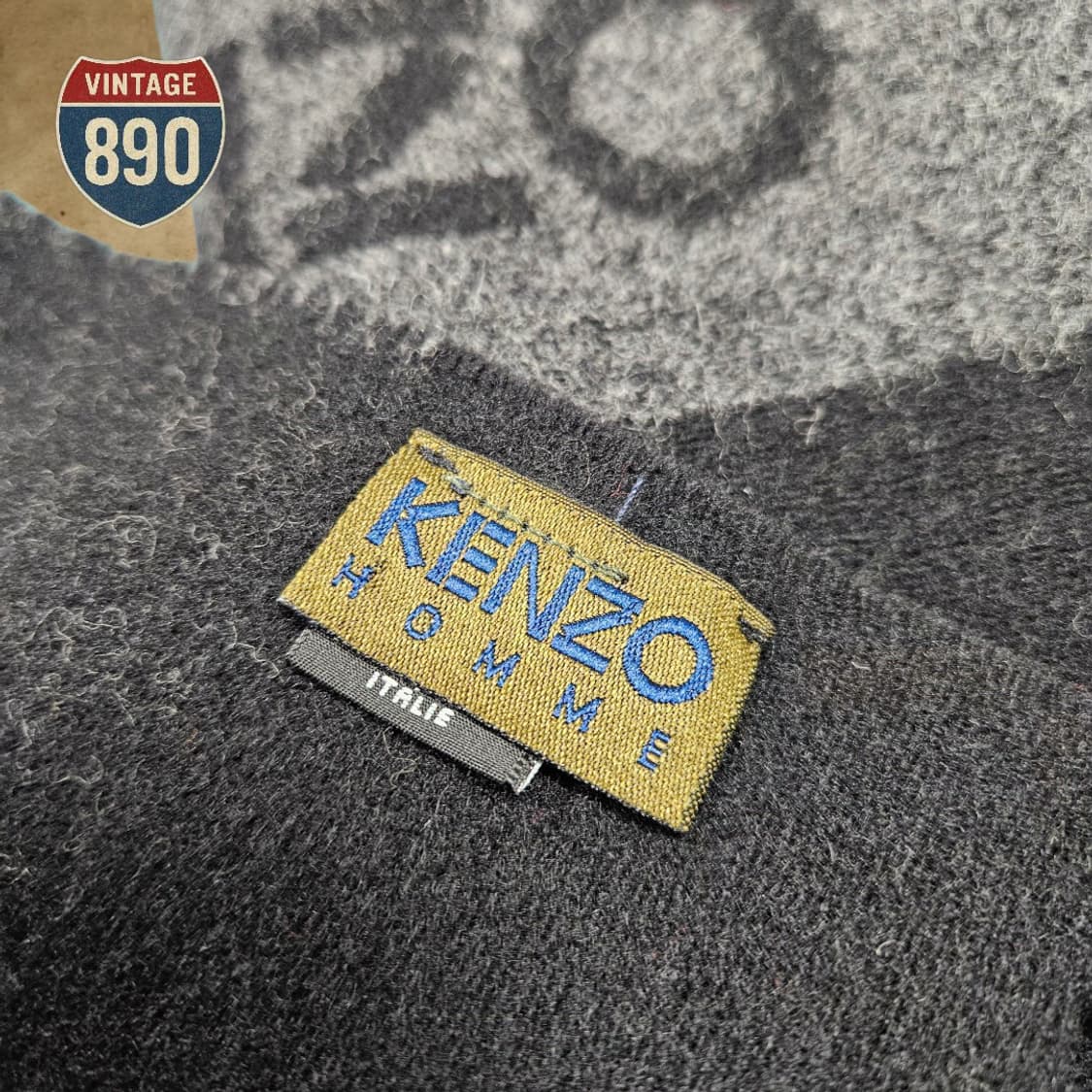 KENZO 겐조 옴므 울 머플러 상품이미지3