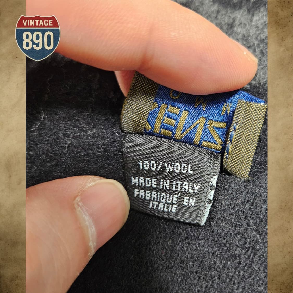 KENZO 겐조 옴므 울 머플러 상품이미지4