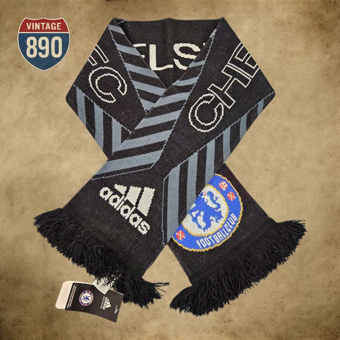 새제품 adidas 아디다스 첼시 축구 머플러 상품이미지1