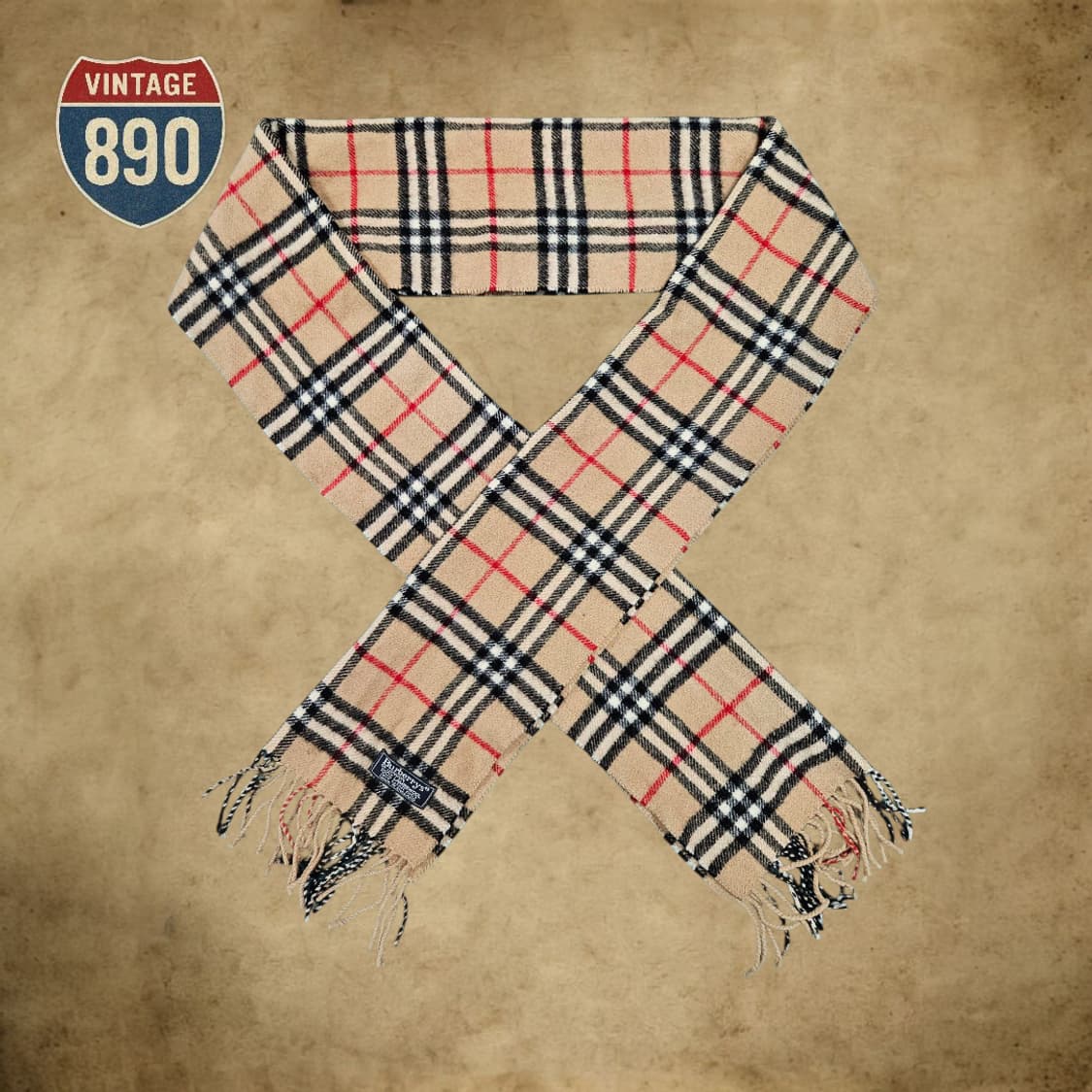 Burberry's 버버리 체크 울 머플러 상품이미지1