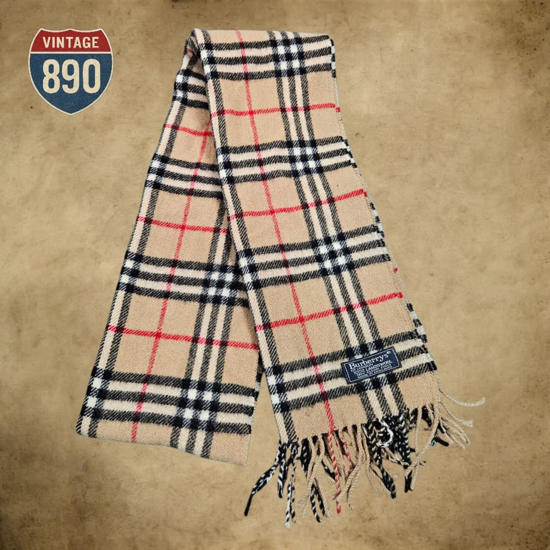 Burberry's 버버리 체크 울 머플러 상품이미지3