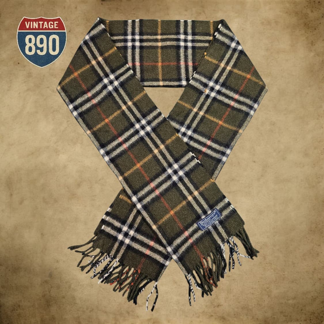 Burberry's 버버리 체크 울 머플러 상품이미지1