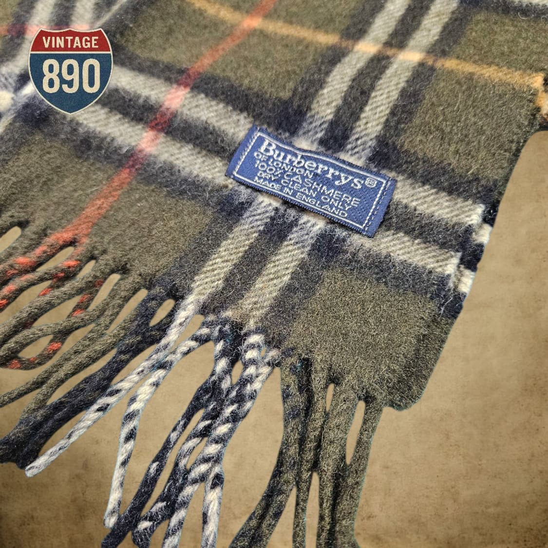 Burberry's 버버리 체크 울 머플러 상품이미지2