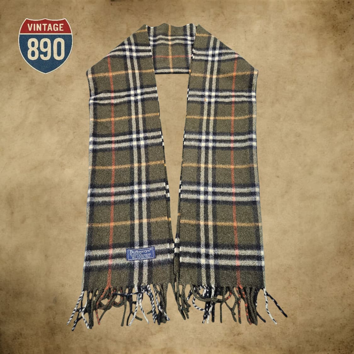 Burberry's 버버리 체크 울 머플러 상품이미지3