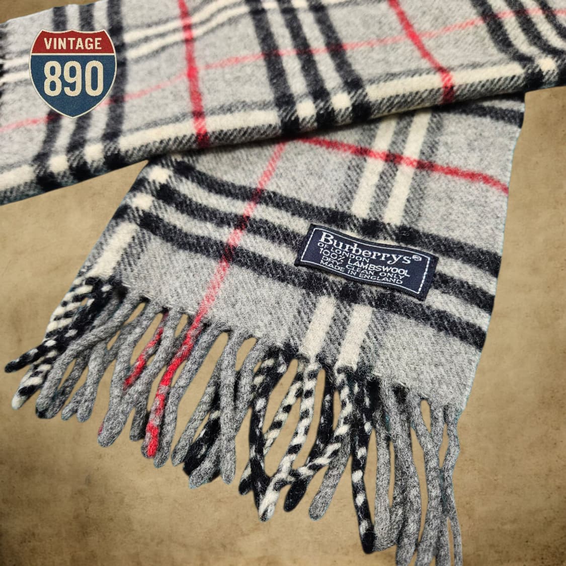 Burberry's 버버리 체크 울 머플러 상품이미지2